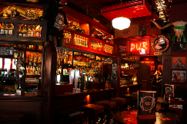 inside the pub